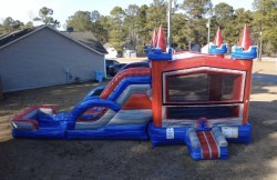 freedom bounce house rental jacksonville nc frontview 1772209290 Freedom Bounce House with Slide (Water or Dry)
