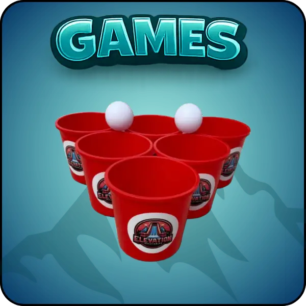 Game rentals in Jacksonville NC featuring interactive yard games and inflatable carnival games by Elevation Inflatables.