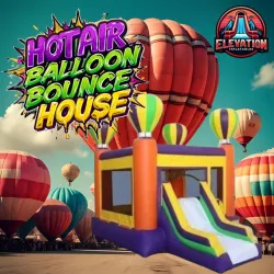 Hot Air Balloon Combo Bounce House (Dry Only)