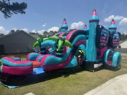 south beach bounce house jacksonville nc left 1777055439 South Beach Bounce House with Slide (Water or Dry)